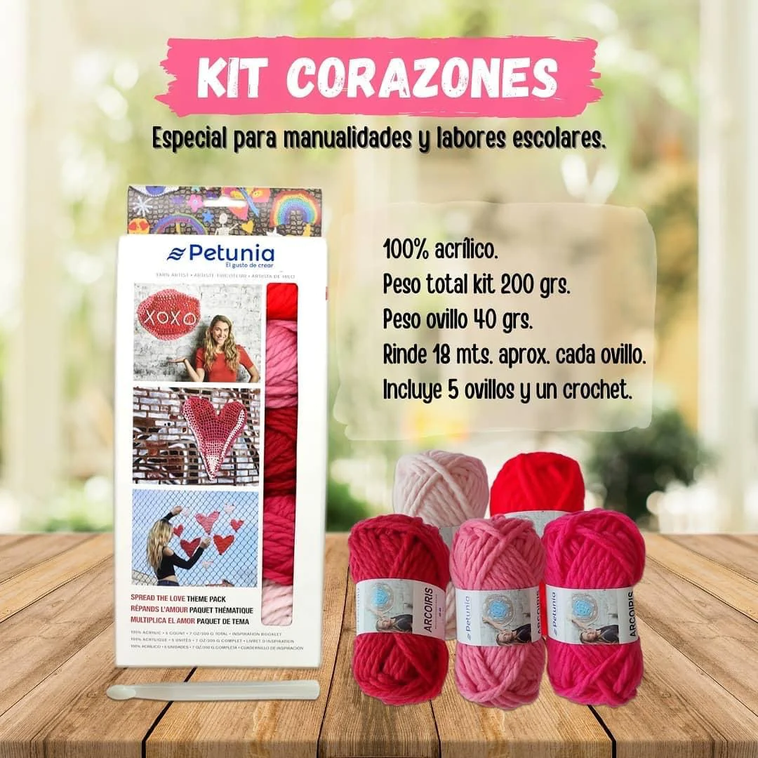 Kit Hilo De Algodón Para Tejer Amigurumi, Algodón De Petunia