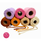 CORDON MACRAME PEINADO 5MM - 400GR